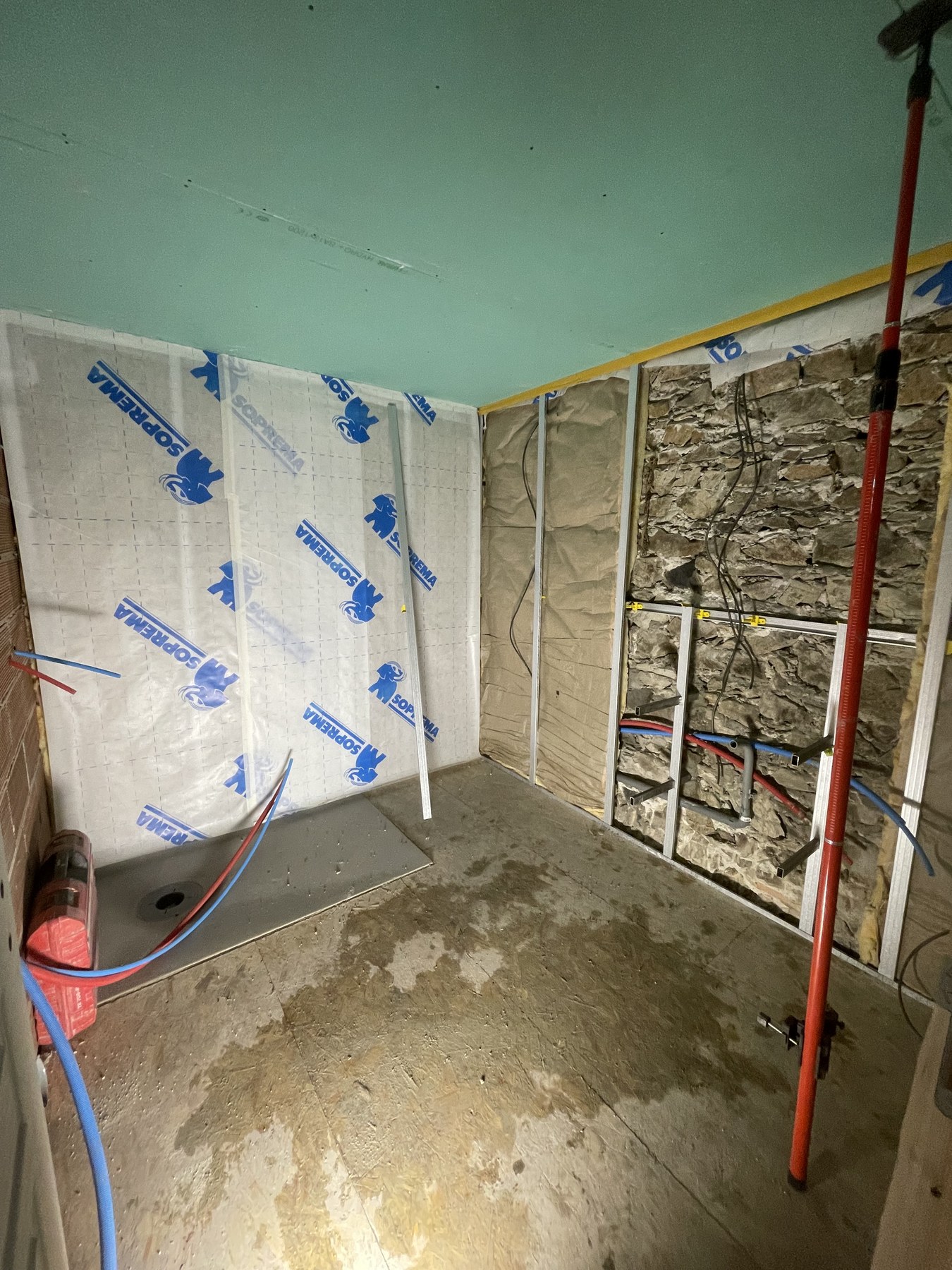 Annexe Villa des Crozes — Pendant travaux