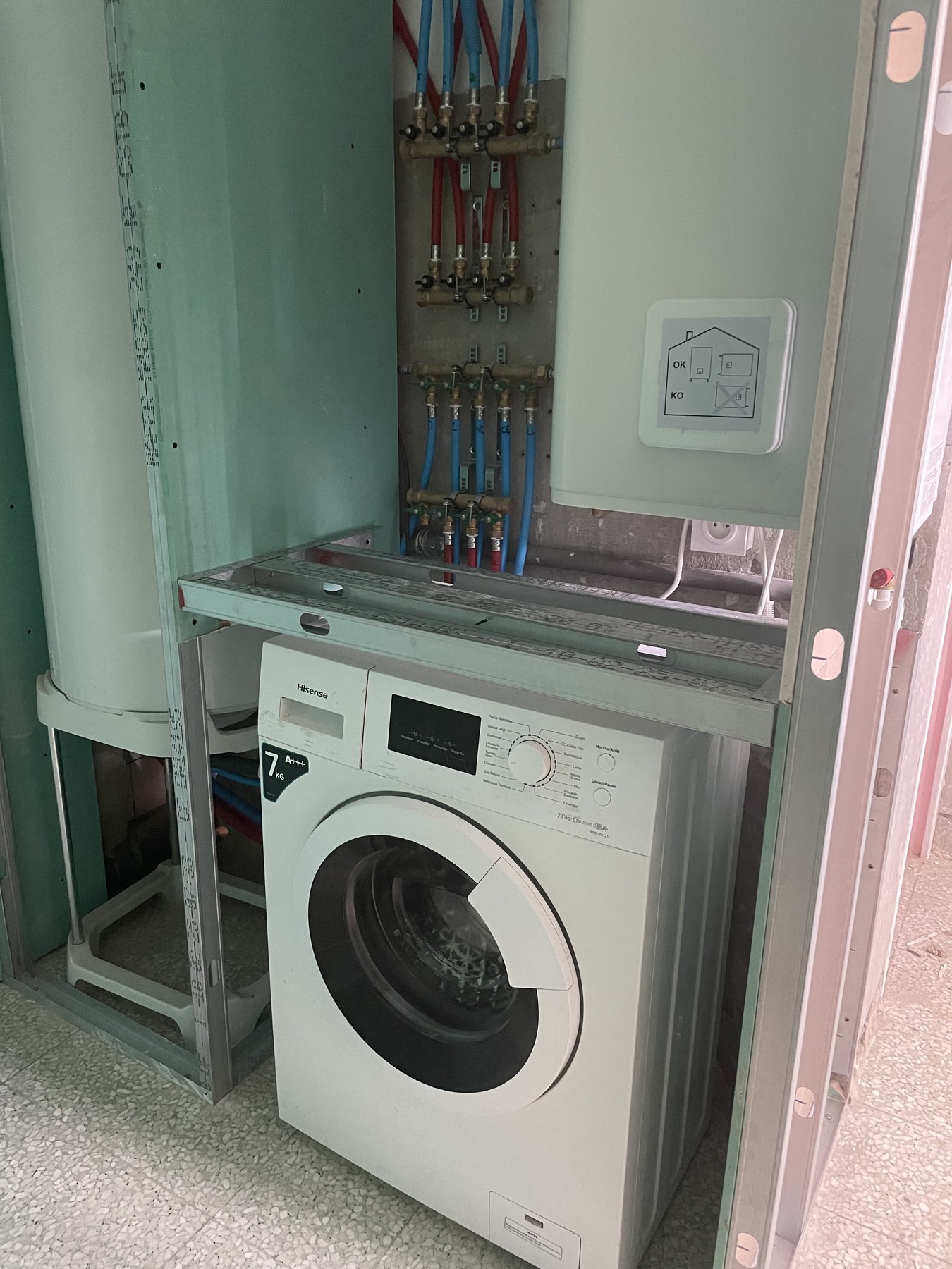 Annexe Villa des Crozes — Pendant travaux