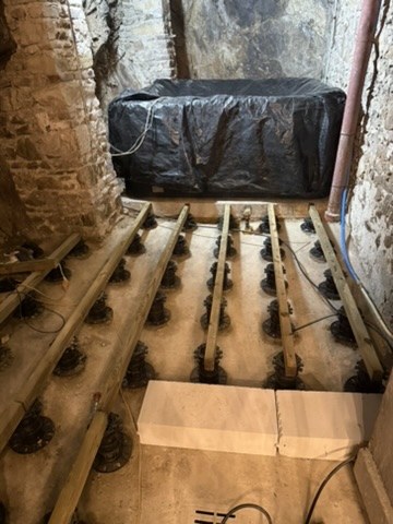 Annexe Villa des Crozes — Pendant travaux