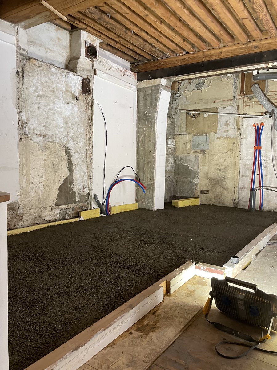 Place Bellevue — Lyon 4 — Pendant travaux